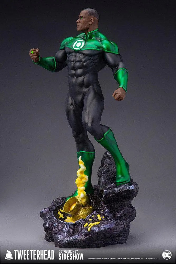 TWE908706 DC Comics - Green Lantern John Stewart Maquette - Tweeterhead - Titan Pop Culture