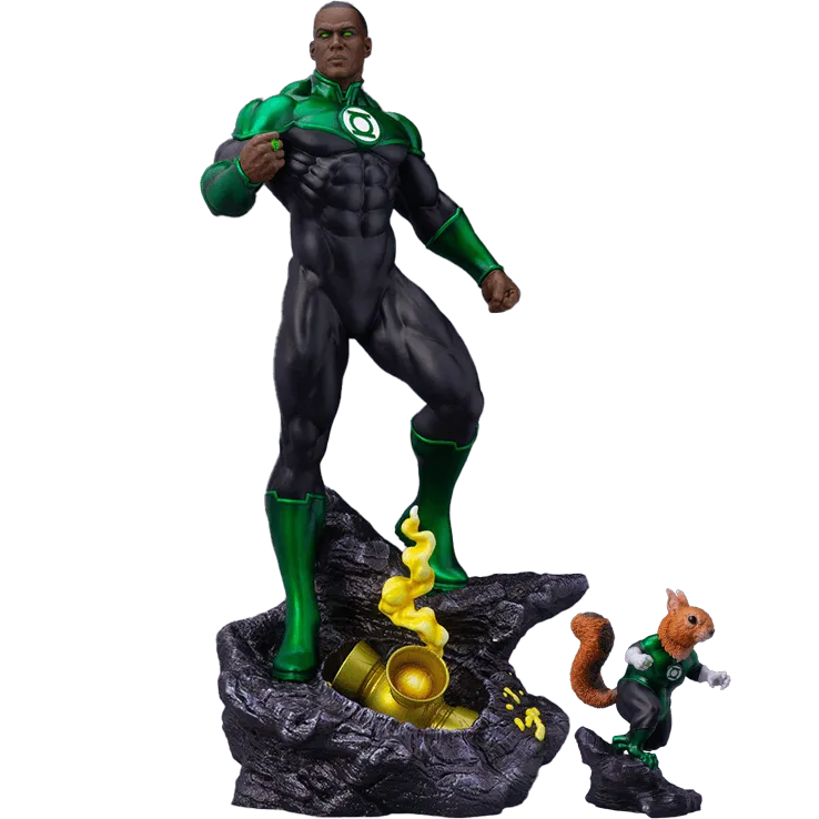 TWE908706 DC Comics - Green Lantern John Stewart Maquette - Tweeterhead - Titan Pop Culture