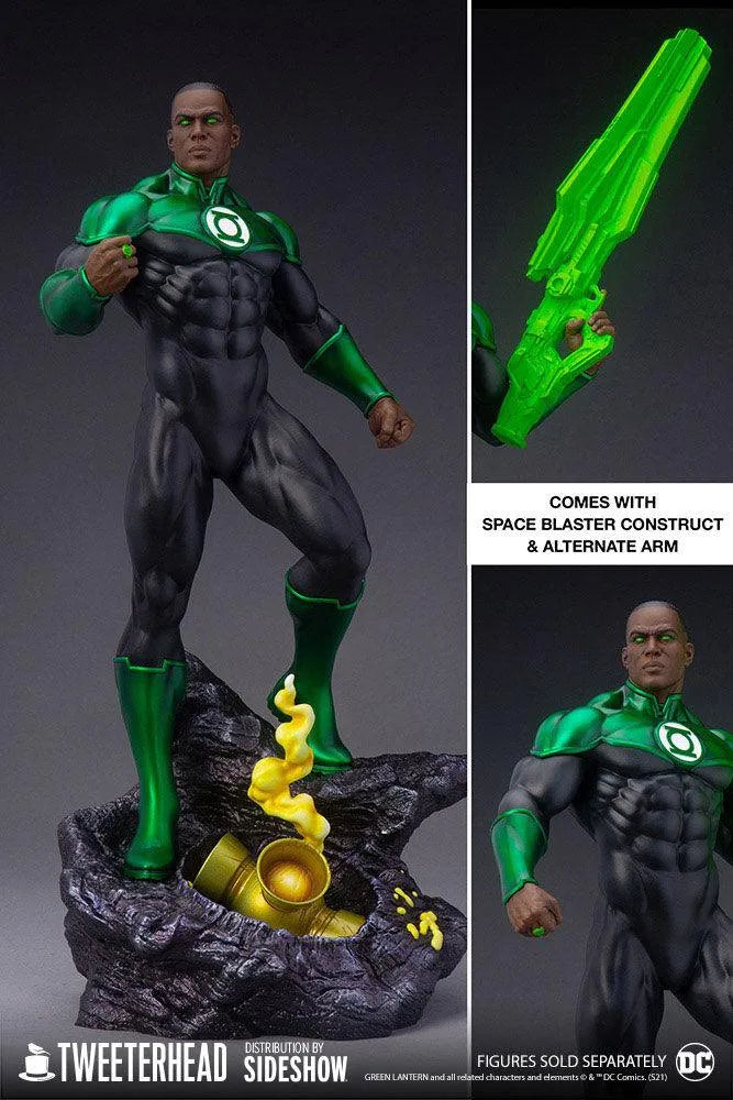 TWE908706 DC Comics - Green Lantern John Stewart Maquette - Tweeterhead - Titan Pop Culture