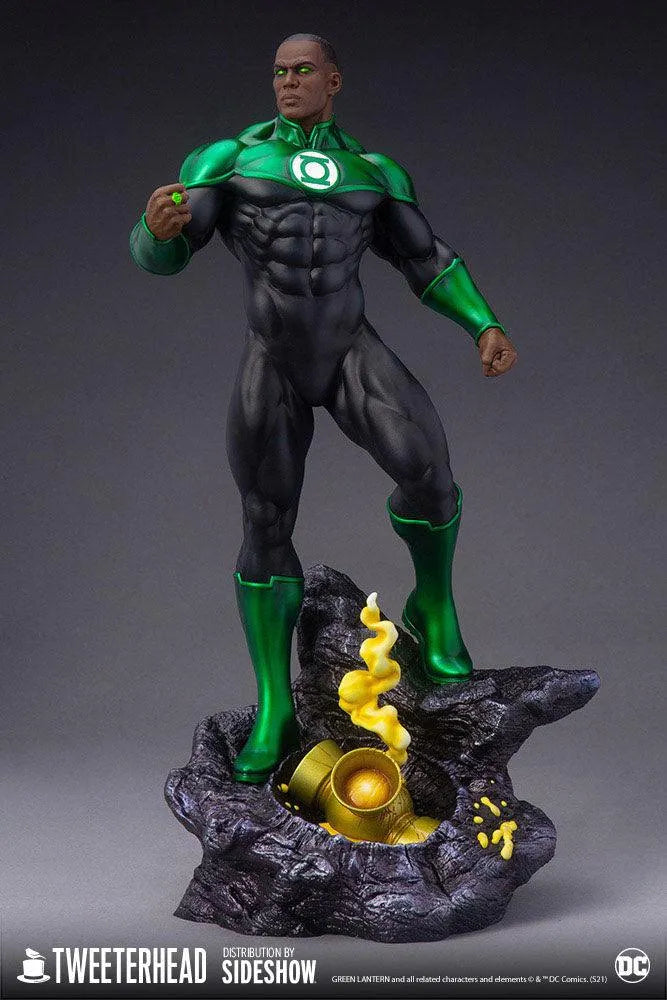 TWE908706 DC Comics - Green Lantern John Stewart Maquette - Tweeterhead - Titan Pop Culture