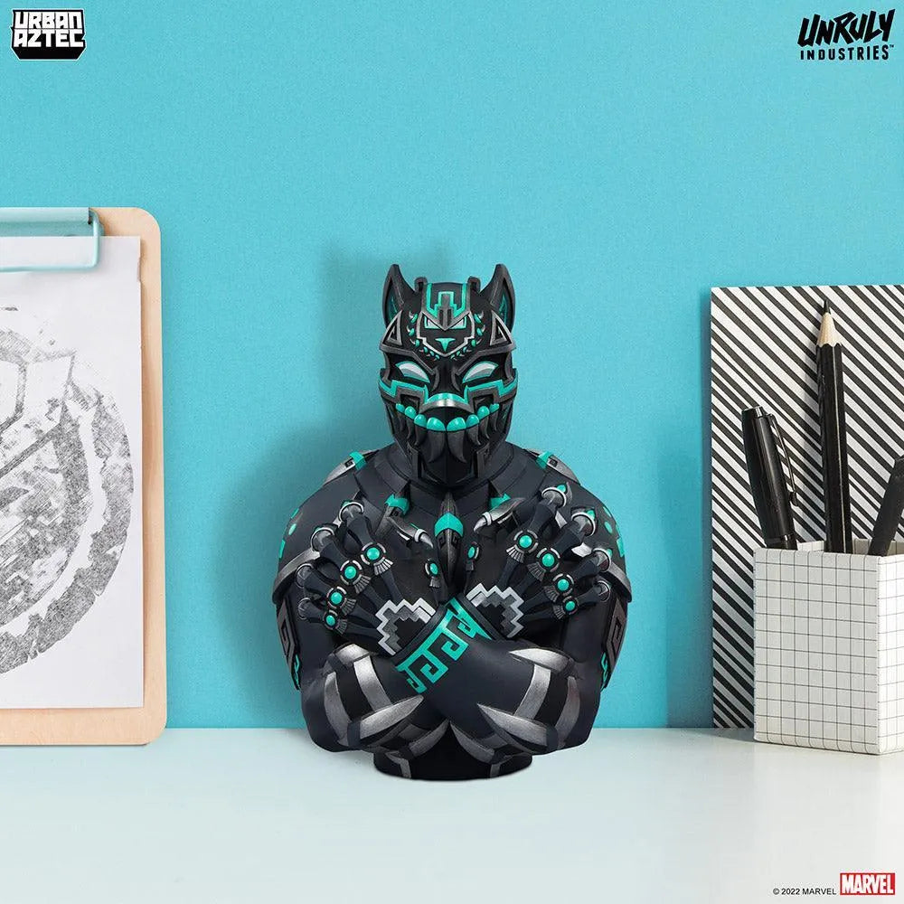 UNR700213 Marvel Comics - Black Panther Designer Bust - Unruly Industries - Titan Pop Culture