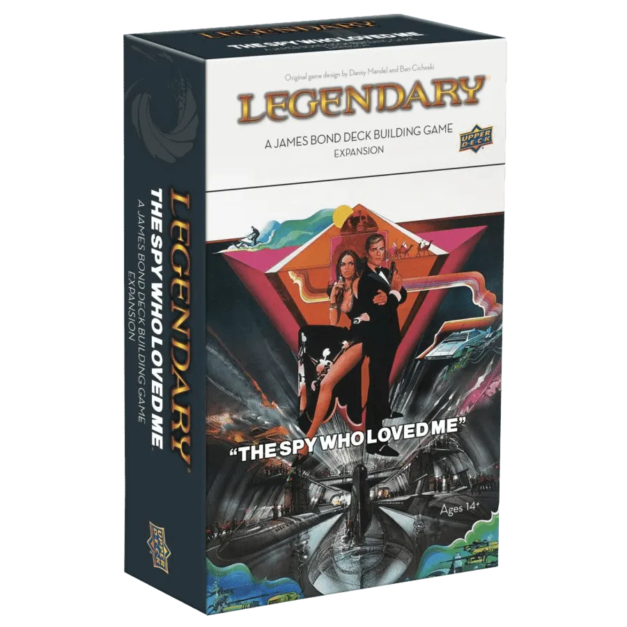 UPP95365 Legendary - 007 James Bond Spy Who Loved Me Deck-Building Game Expansion - Upper Deck - Titan Pop Culture