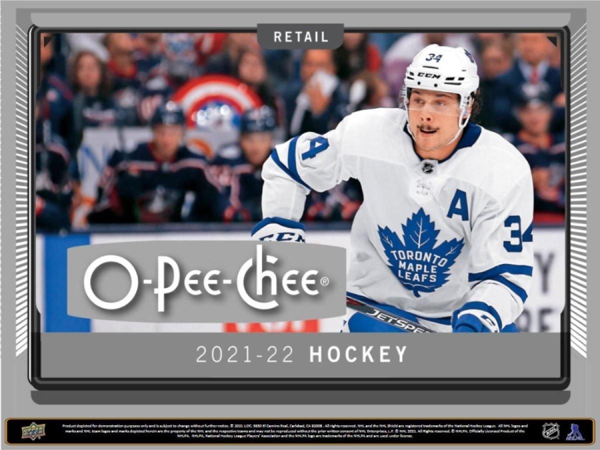 UPP96784 NHL - 2021/22 O-Pee-Chee Hockey - Retail (Display of 36) - Ikon Collectables - Titan Pop Culture