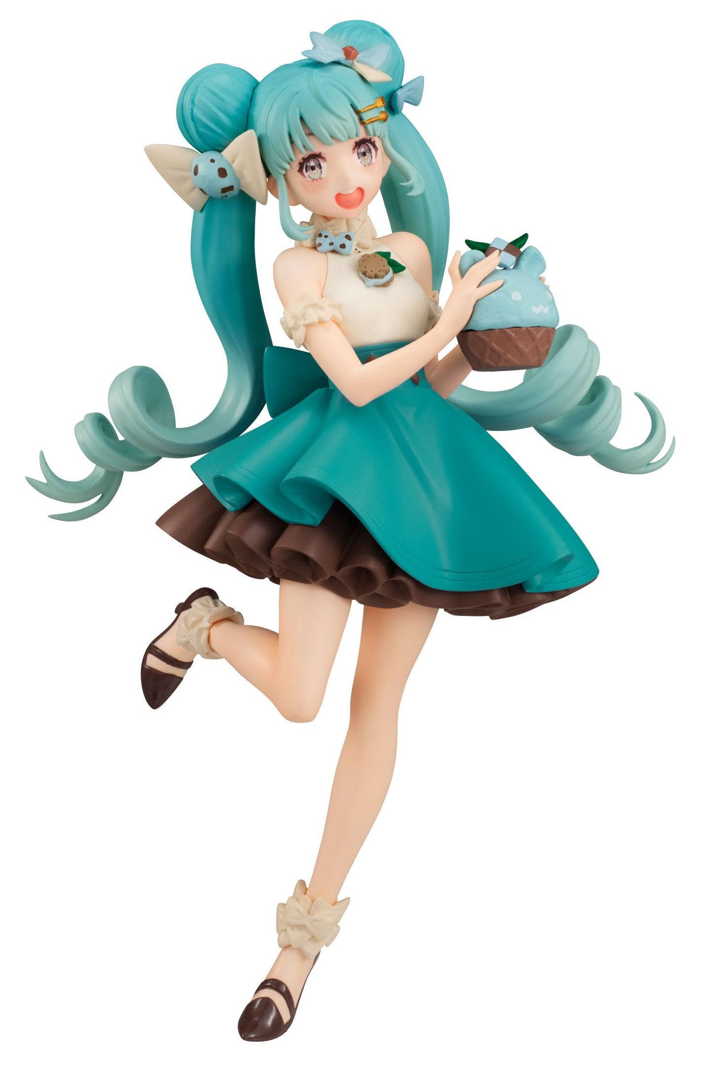VR-100497 Hatsune Miku SweetSweets Series Figure Hatsune Miku Chocolate Mint (re-run) - Good Smile Company - Titan Pop Culture