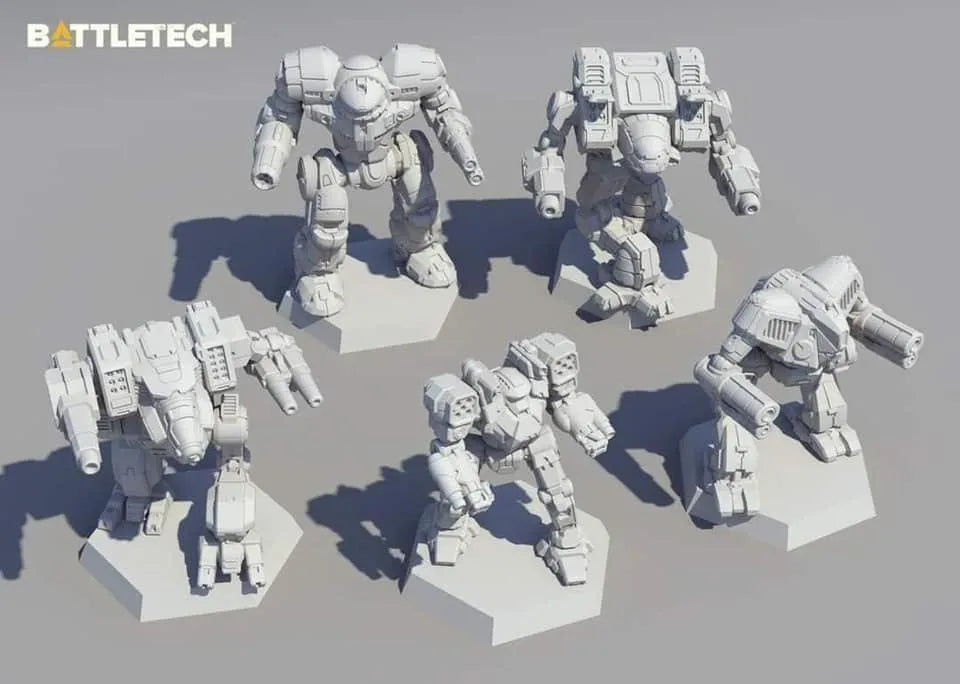 VR-100932 BattleTech Clan Support Star - Catalyst Game Labs - Titan Pop Culture