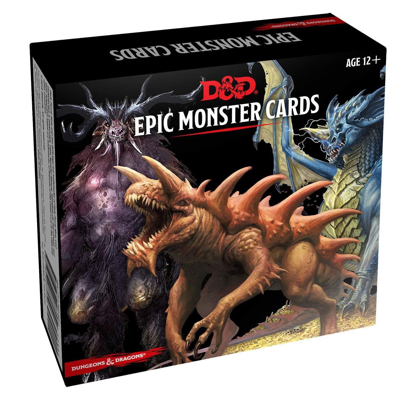 VR-101242 D&D Dungeons & Dragons Spellbook Cards Epic Monsters - Wizards of the Coast - Titan Pop Culture