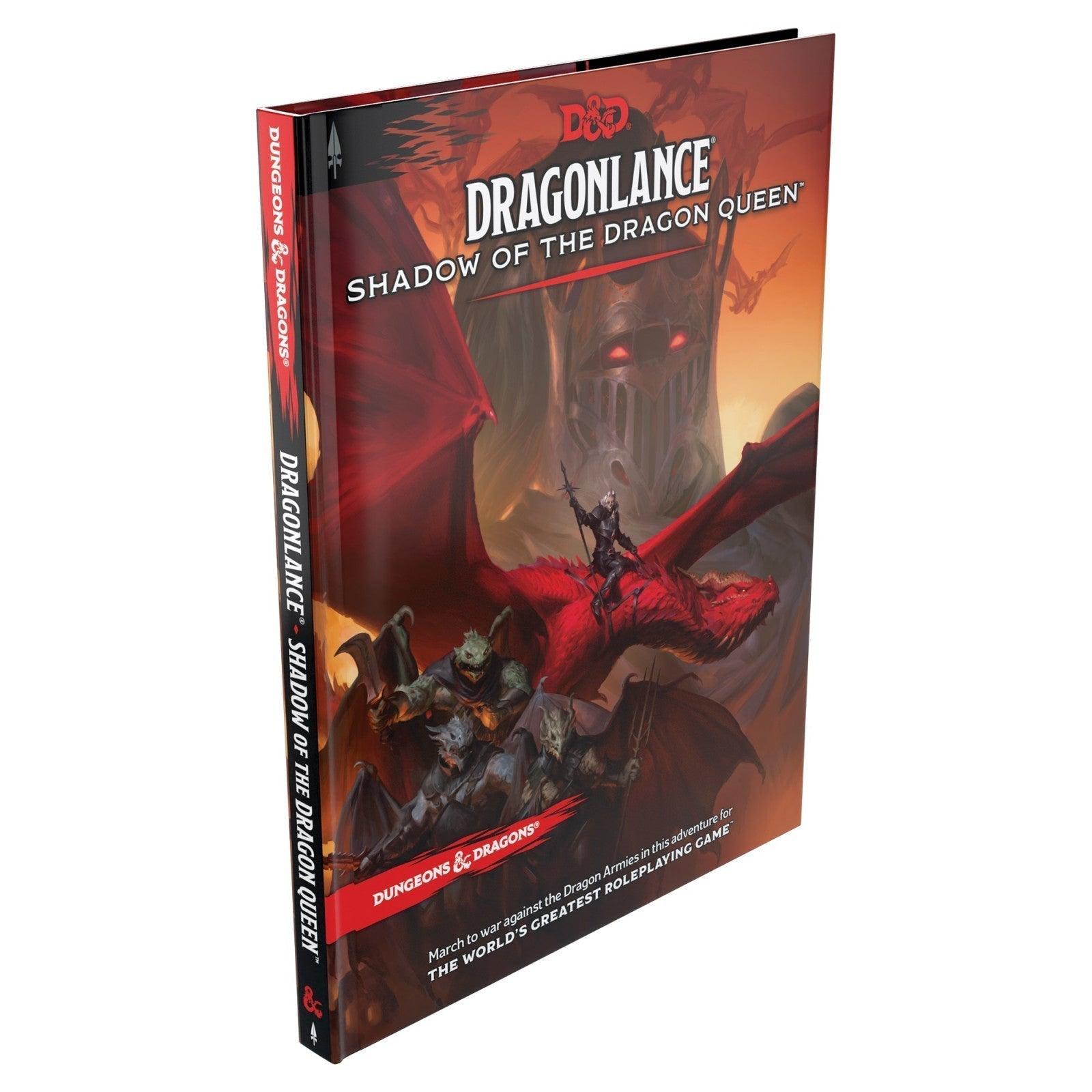 VR-101548 D&D Dungeons & Dragons Dragonlance Shadow of the Dragon Queen Hardcover - Wizards of the Coast - Titan Pop Culture