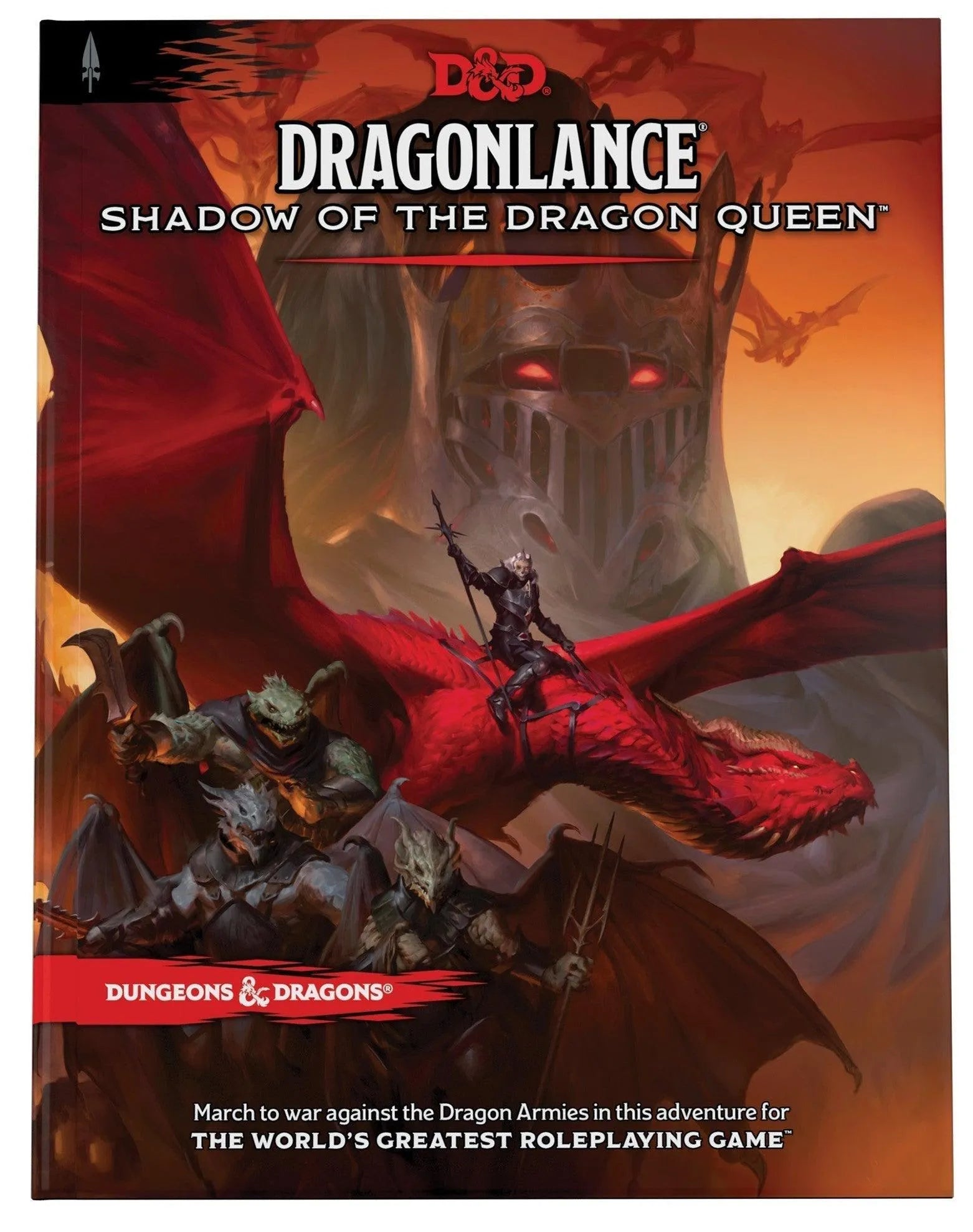 VR-101548 D&D Dungeons & Dragons Dragonlance Shadow of the Dragon Queen Hardcover - Wizards of the Coast - Titan Pop Culture