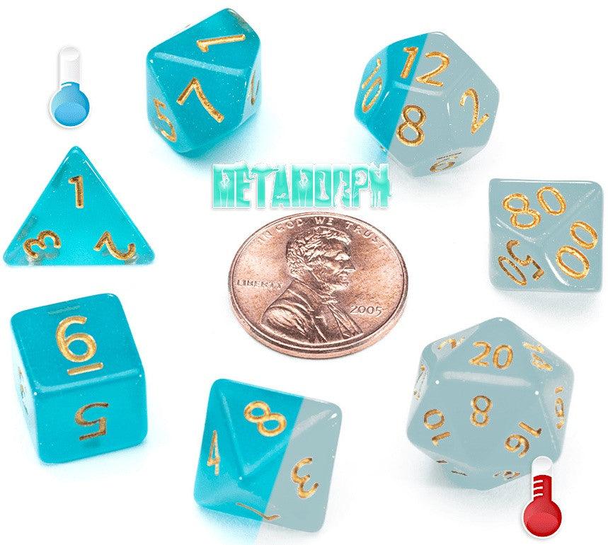 VR-103534 Mighty Tiny Heat Changing Dice Metamorph (7 Dice in Display) - Gate Keeper Games - Titan Pop Culture