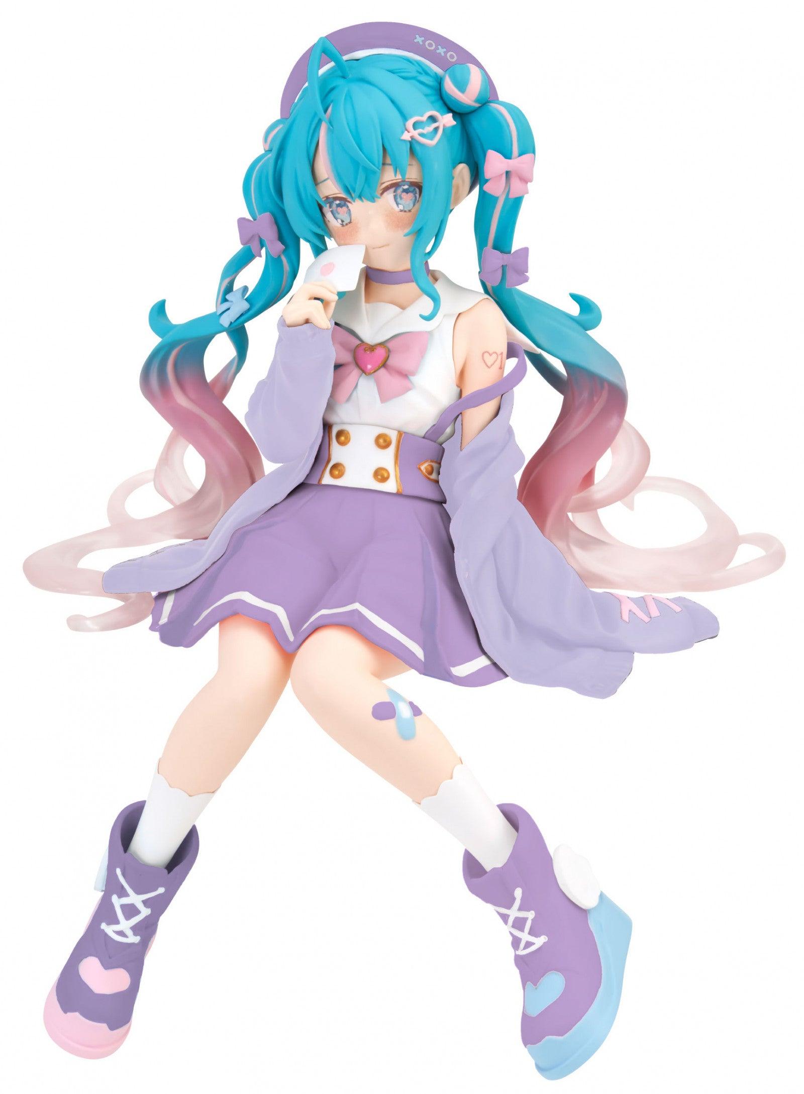 VR-104023 Hatsune Miku Noodle Stopper Figure Hatsune Miku Love Sailor Purple Color Version - Good Smile Company - Titan Pop Culture