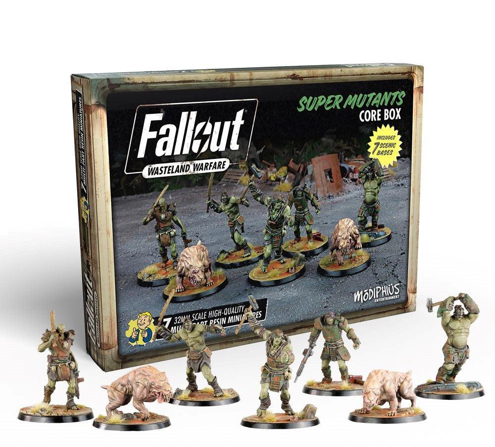 VR-104194 Fallout Wasteland Warfare Super Mutants Core Box Updated - Modiphius Entertainment - Titan Pop Culture