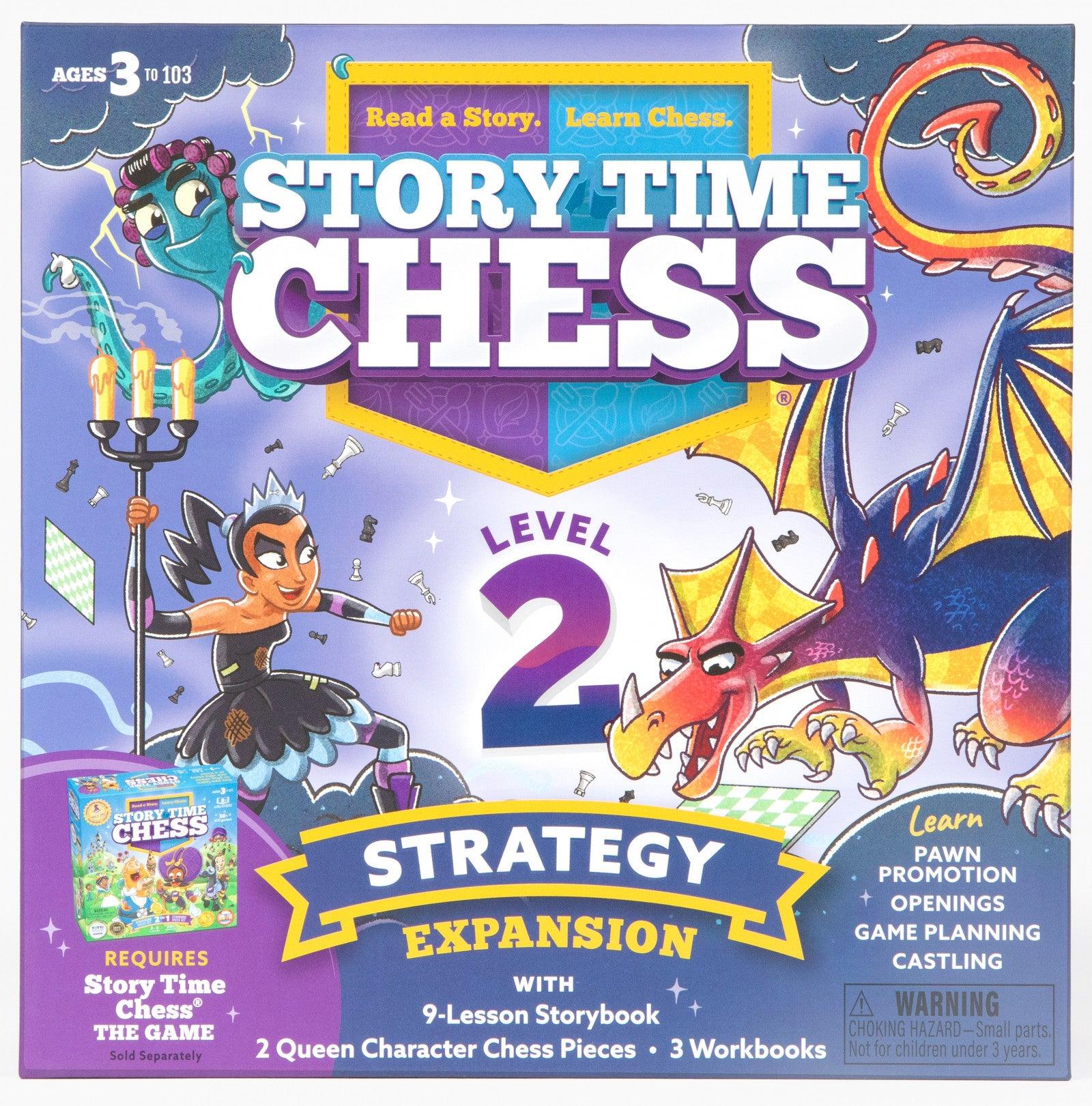 VR-104228 Story Time Chess Level 2 Strategy Expansion - Thinking Cup Games - Titan Pop Culture