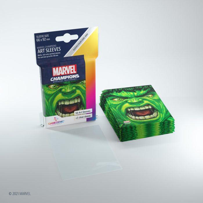 VR-105103 Gamegenic Marvel Champions Sleeves Hulk - Gamegenic - Titan Pop Culture