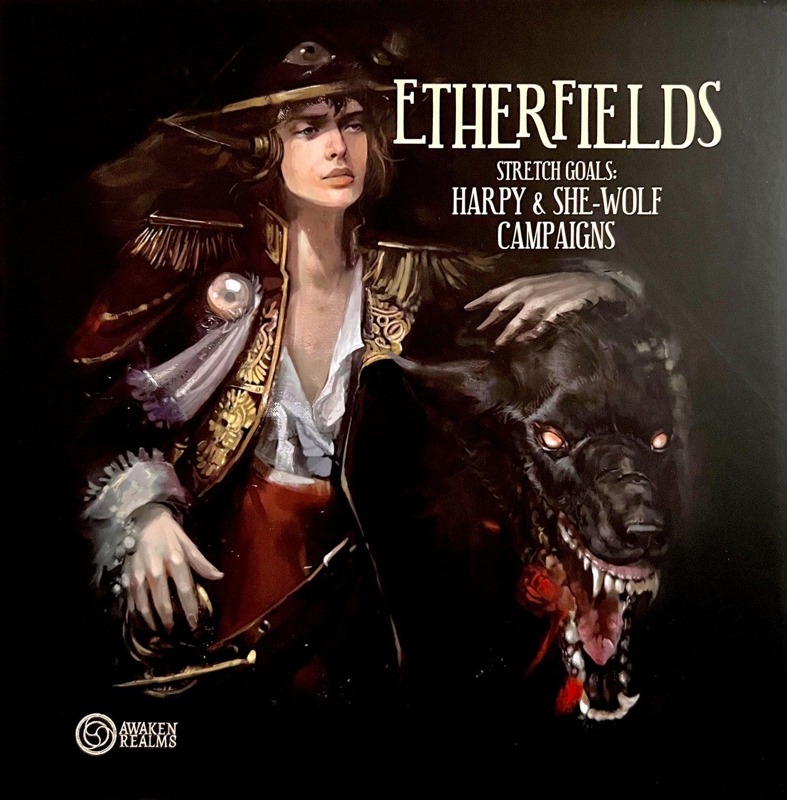 VR-105564 Etherfields - Stretch Goals Harpy & She-Wolf Campaigns - Awaken Realms - Titan Pop Culture