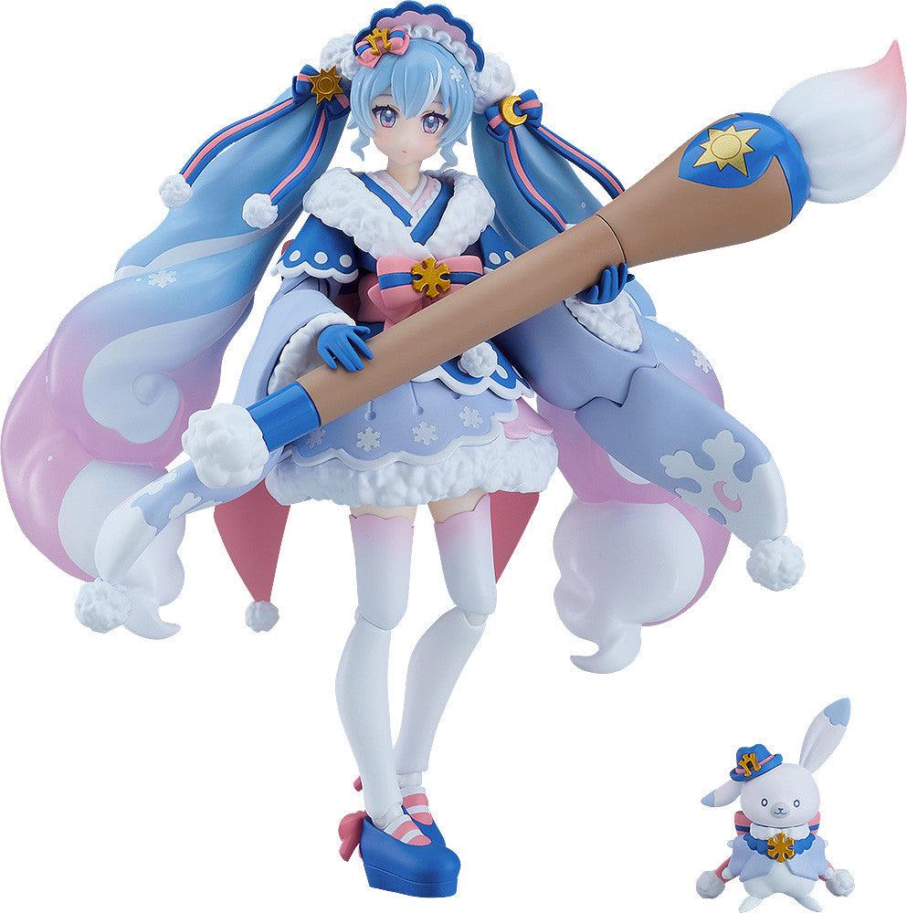 VR-105834 Character Vocal Series 01 Hatsune Miku Figma Snow Miku Serene Winter Version - Good Smile Company - Titan Pop Culture