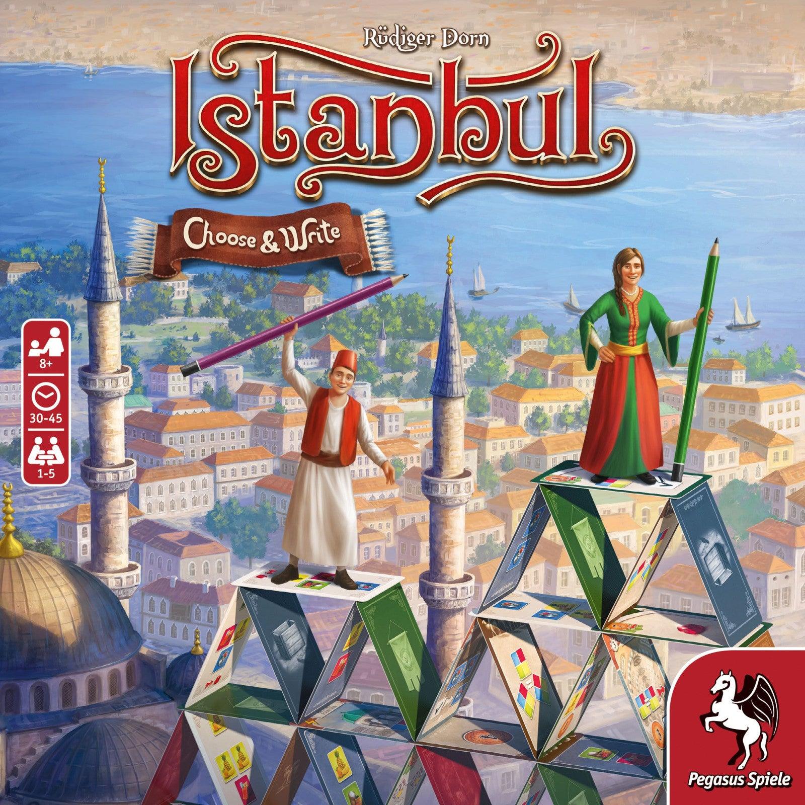 VR-106080 Istanbul Choose & Write - Pegasus Spiele - Titan Pop Culture