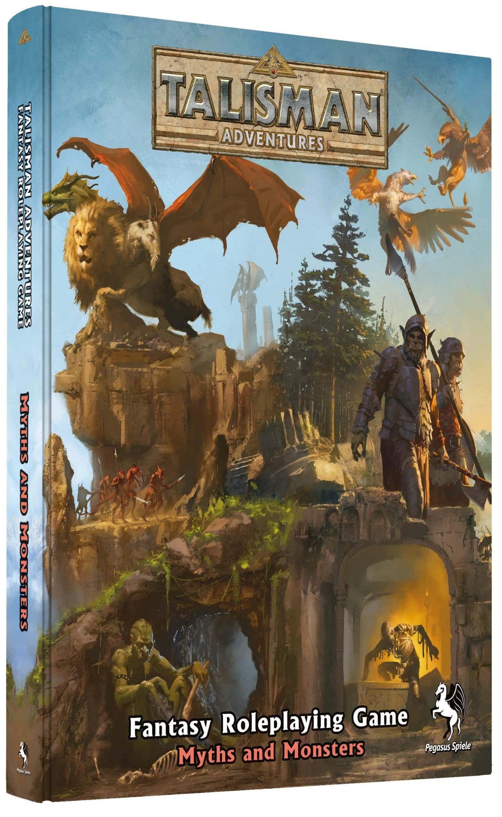 VR-106098 Myths and Monsters Talisman Adventures RPG - Pegasus Spiele - Titan Pop Culture