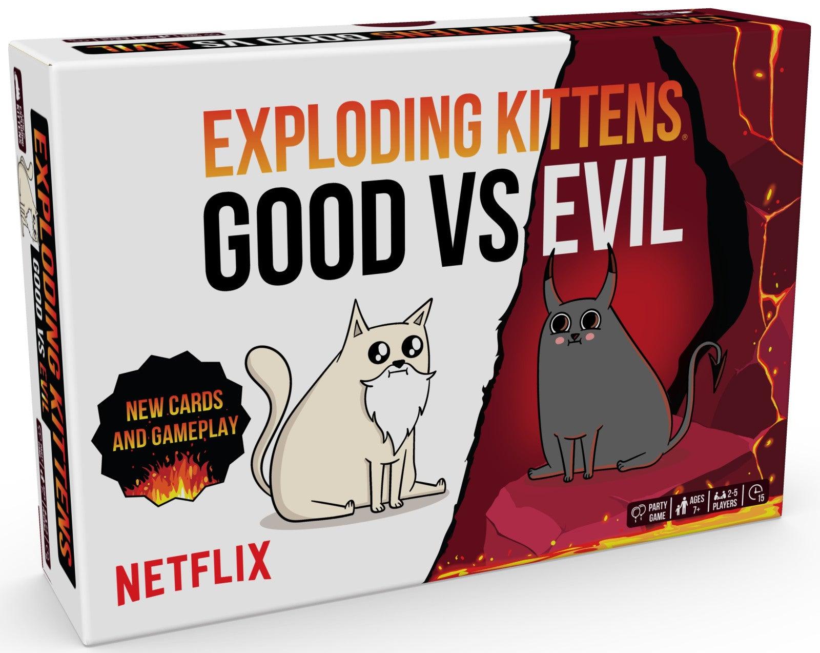 VR-106220 Exploding Kittens - Good vs Evil - Exploding Kittens - Titan Pop Culture