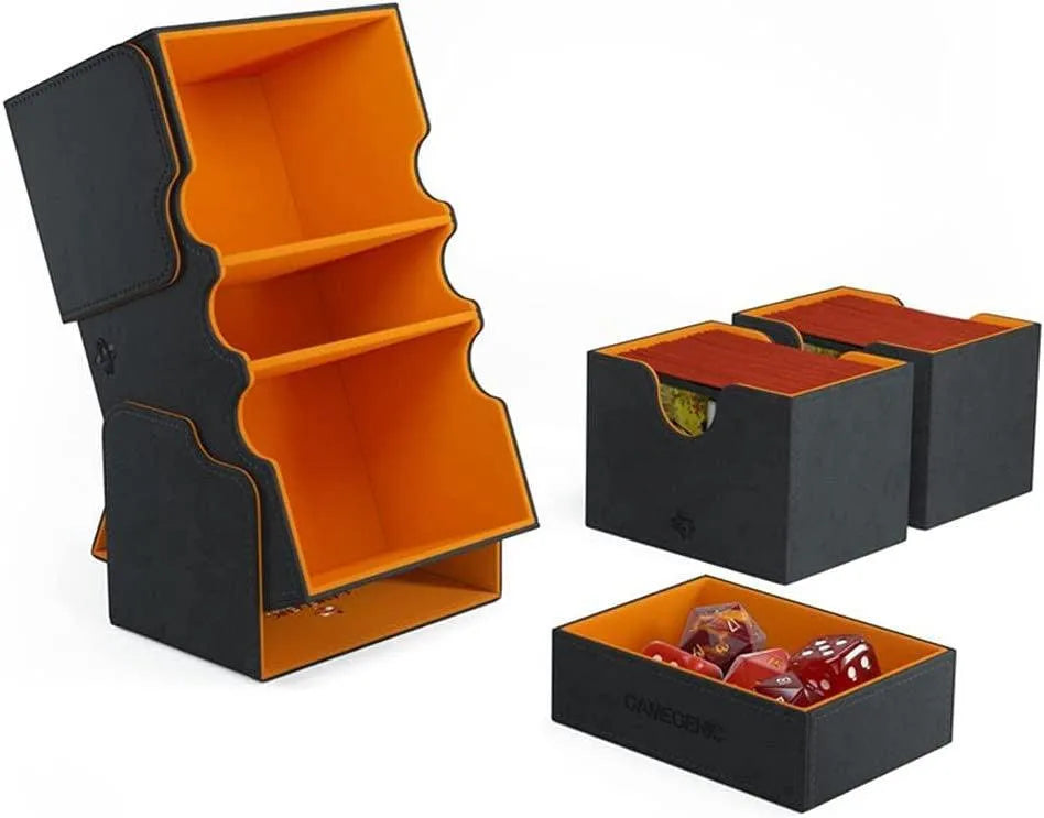 VR-106542 Gamegenic Stronghold 200+ Xl Black/Orange - Gamegenic - Titan Pop Culture