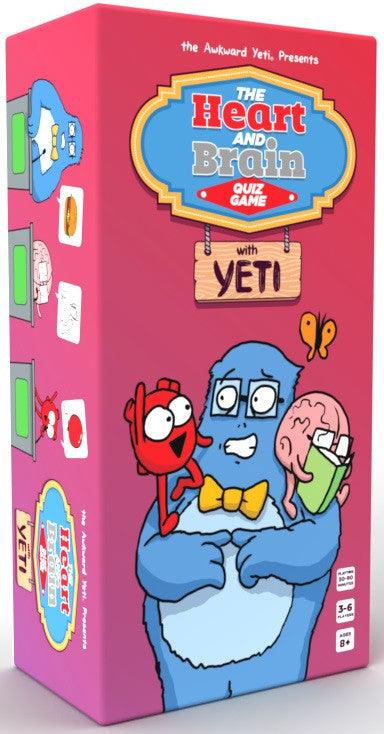 VR-106588 Heart and Brain Quiz Game - The Awkward Yeti - Titan Pop Culture