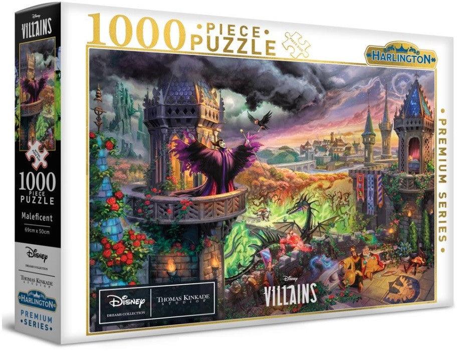 VR-106677 Harlington Thomas Kinkade PQ Disney Maleficent 1000 pieces - Harlington - Titan Pop Culture