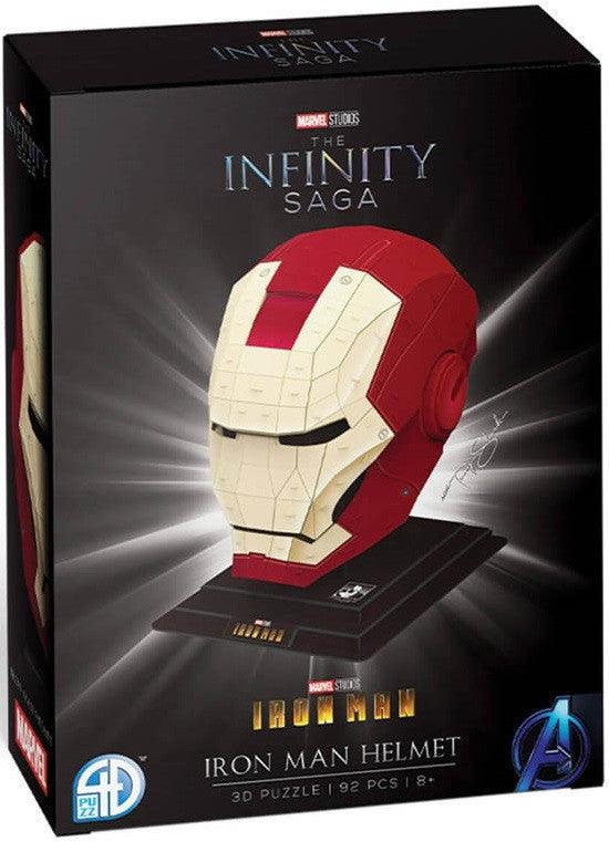 VR-107125 Marvel 3D Puzzle - Iron Man Helmet - U Games - Titan Pop Culture