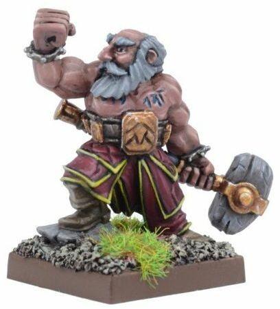 VR-107710 Kings Of War Dwarf Stone Priest - Mantic Games - Titan Pop Culture