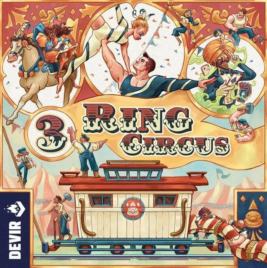 VR-108254 3 Ring Circus - Devir Games - Titan Pop Culture