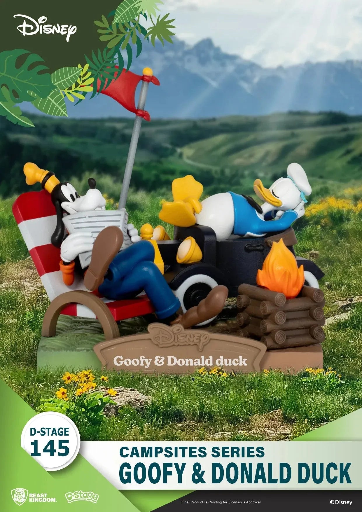 VR-110973 Beast Kingdom D Stage Disney Campsites Series Goofy and Donald Duck - Beast Kingdom - Titan Pop Culture