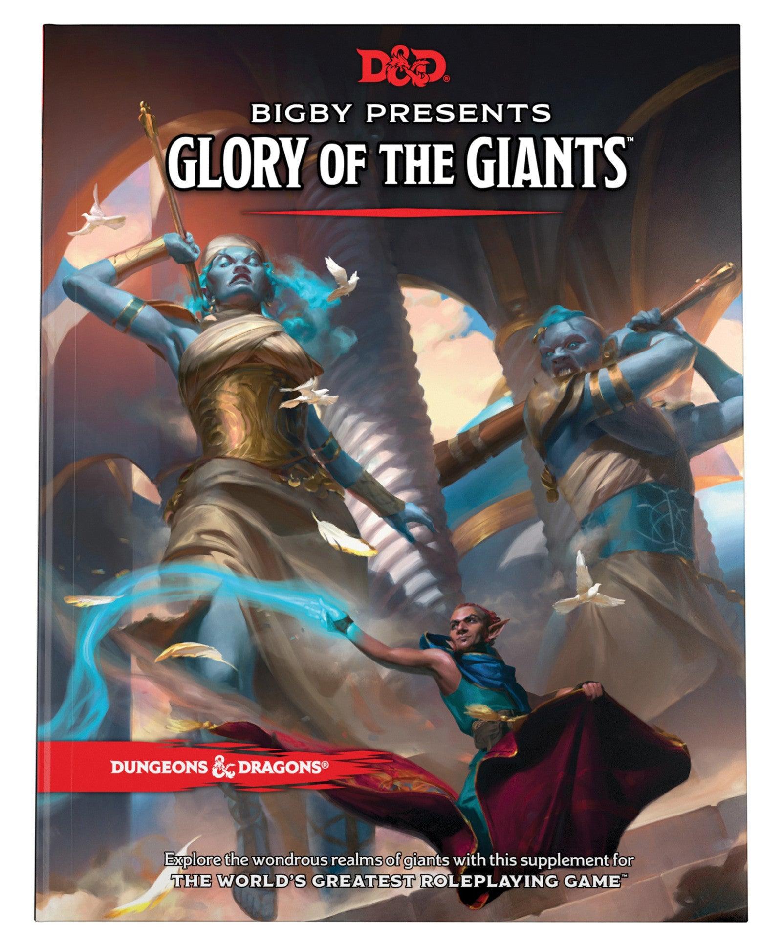 VR-111655 D&D Dungeon & Dragons Bigby Presents Glory of the Giants Hardcover - Wizards of the Coast - Titan Pop Culture