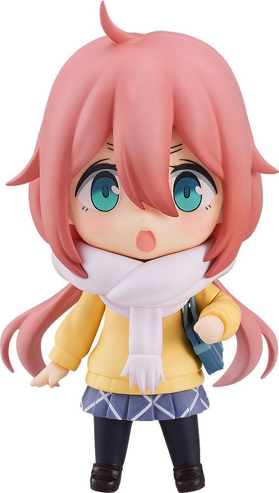 VR-112116 Laid-Back Camp Nendoroid Nadeshiko Kagamihara School Uniform Version - Good Smile Company - Titan Pop Culture