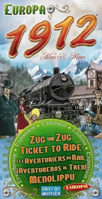 VR-18060 Ticket to Ride Europa 1912 Expansion - Days Of Wonder - Titan Pop Culture