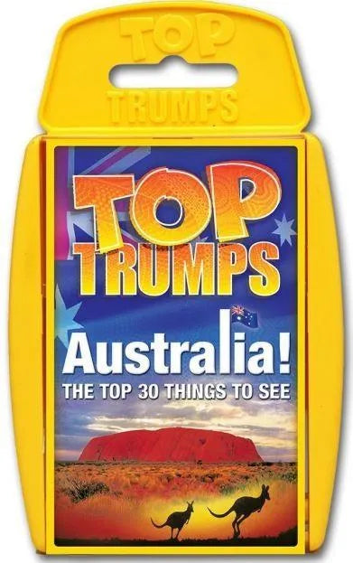 VR-23173 Australia - Top 30 Things to See Top Trumps - Winning Moves - Titan Pop Culture