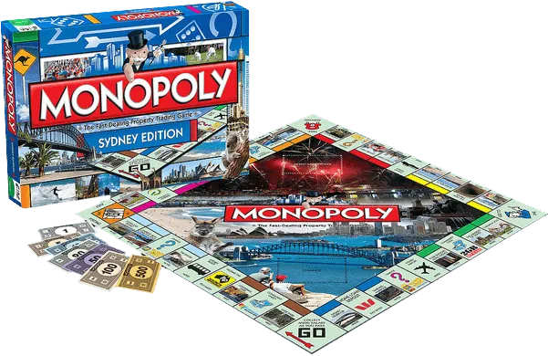 WIN000073 Monopoly - Sydney Edition - Winning Moves - Titan Pop Culture