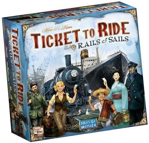 VR-31222 Ticket to Ride Rails & Sails - Days Of Wonder - Titan Pop Culture