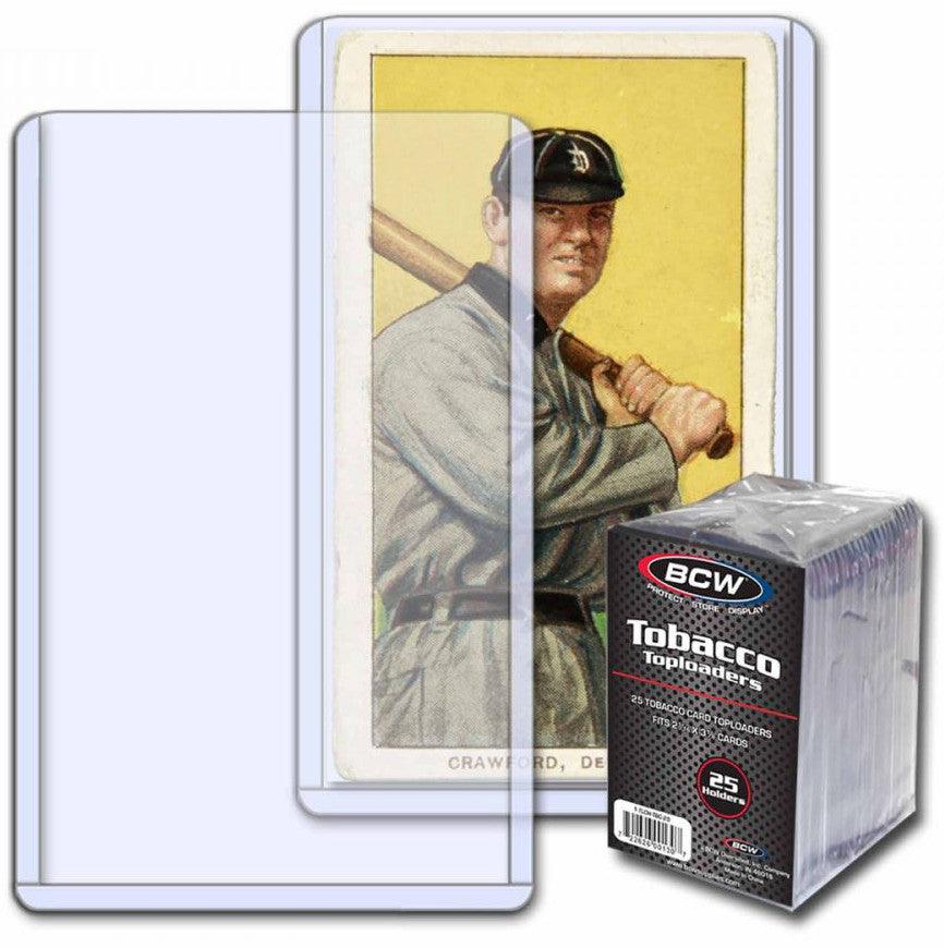 VR-38937 BCW Toploader Card Holder Tobacco Card (2" 1/16 x 3" 1/8) (25 Holders Per Pack) - BCW - Titan Pop Culture