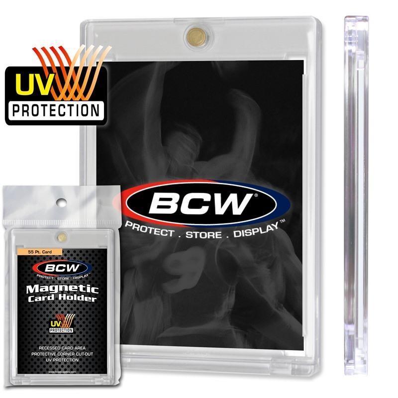 VR-39007 BCW One Touch Magnetic Card Holder 55 Pt Card Standard - BCW - Titan Pop Culture