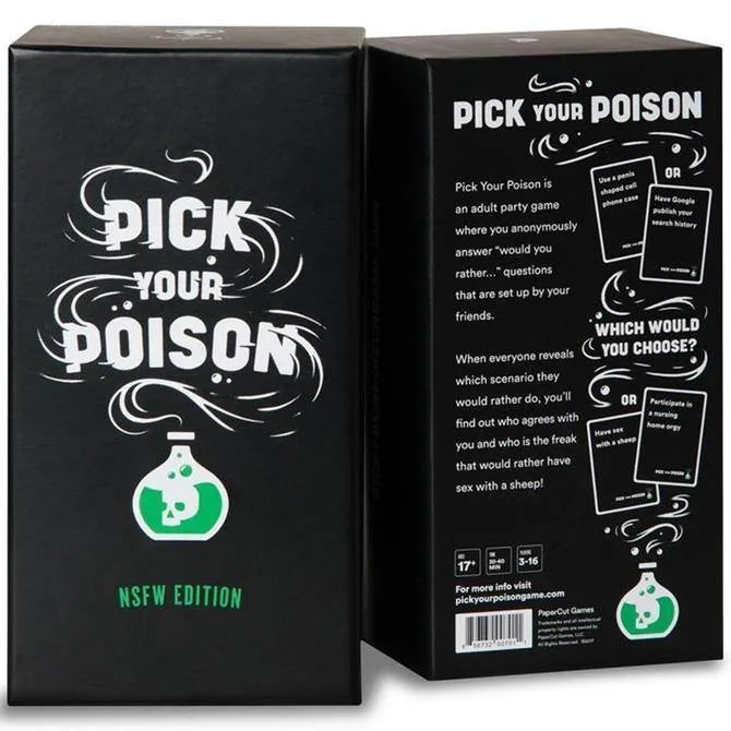 VR-44820 Pick Your Poison NSFW/After Dark Edition - Dyce Games - Titan Pop Culture