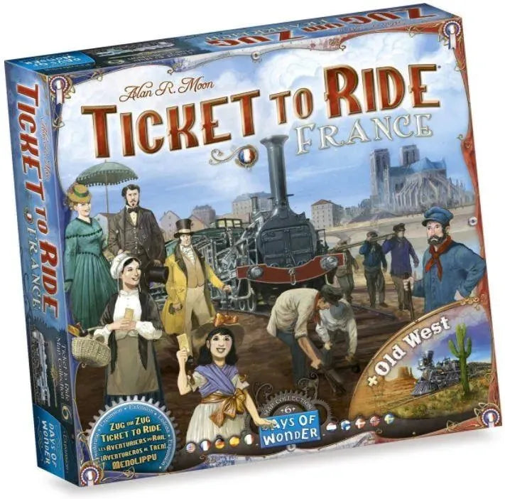 VR-49207 Ticket to Ride Map Collection Volume 6 – France & Old West - Days Of Wonder - Titan Pop Culture