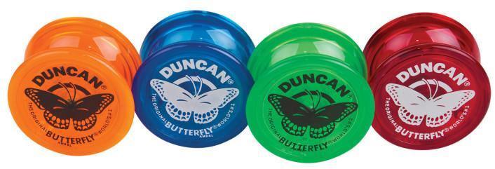 VR-50891 Duncan Yo Yo Beginner Butterfly (Assorted Colours) - Duncan - Titan Pop Culture