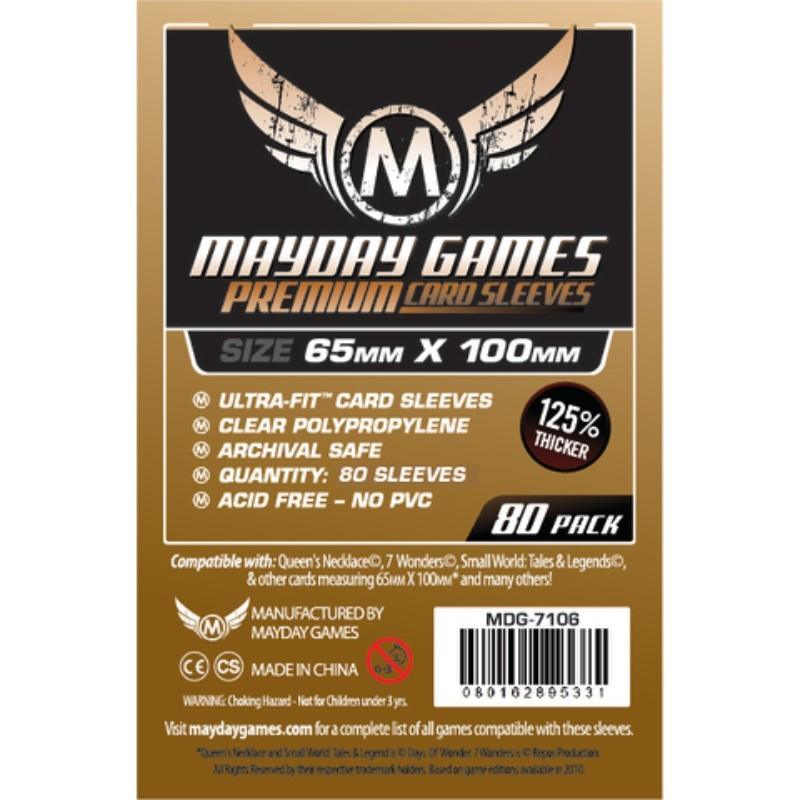 VR-53824 Mayday - Premium Magnum Copper Sleeve (Pack of 80) - 65 MM X 100 MM - Mayday - Titan Pop Culture