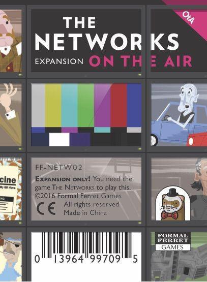 VR-56787 The Networks On the Air Expansion - Formal Ferret Games - Titan Pop Culture