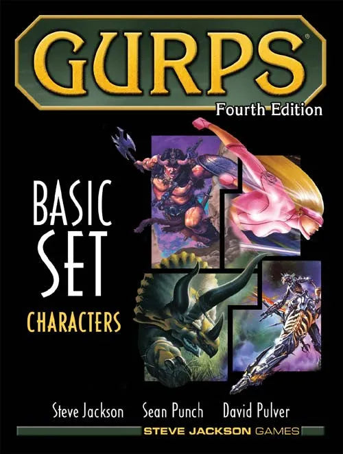 VR-61120 Gurps Basic Set Characters 4th Edition - Steve Jackson Games - Titan Pop Culture