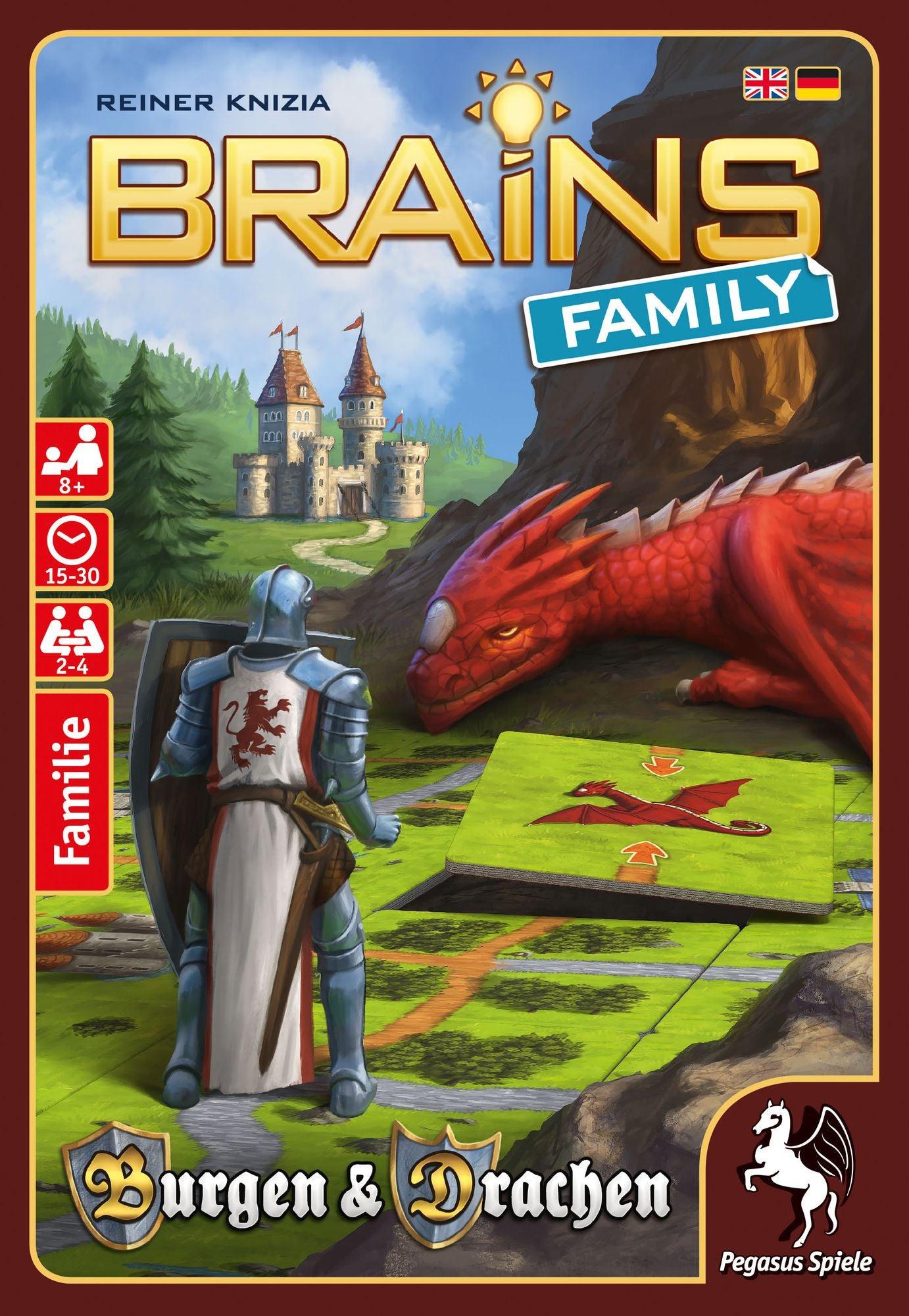 VR-62081 Brains Family Burgen & Drachen (Castles & Dragons) - Pegasus Spiele - Titan Pop Culture