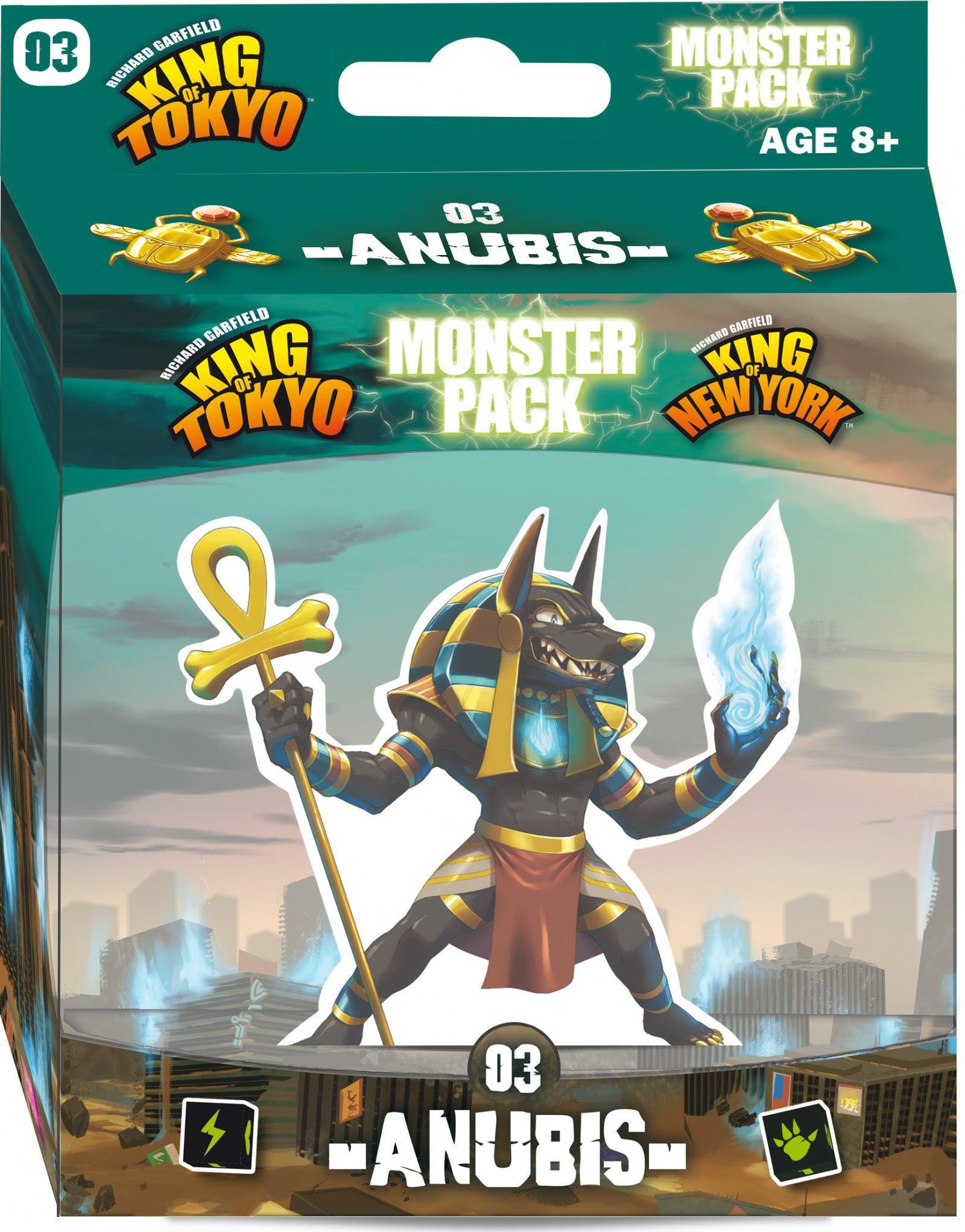 VR-62277 King of Tokyo Anubis Monster Pack - Iello - Titan Pop Culture