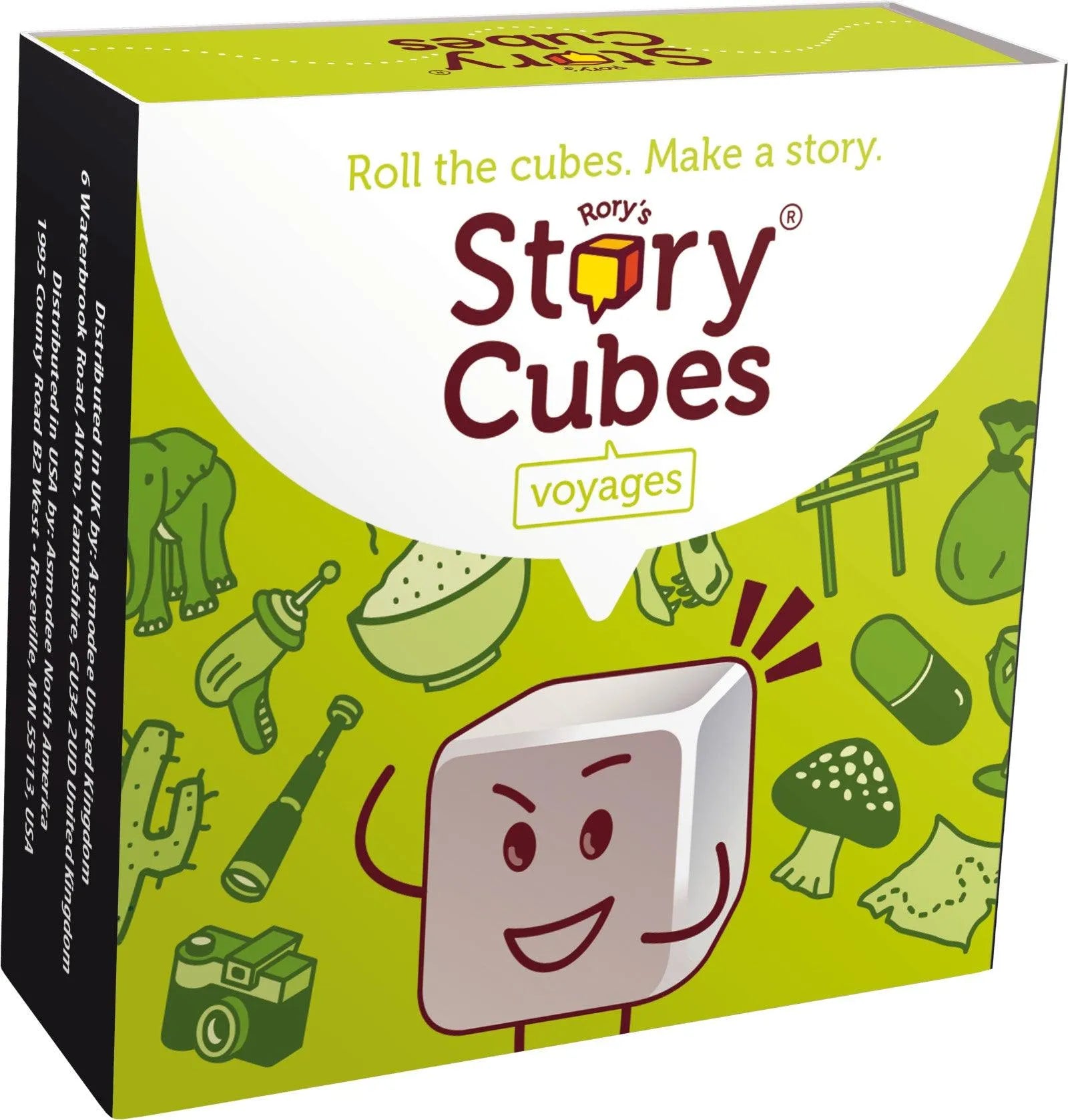 VR-63798 Rorys Story Cubes Voyages Magnetic Box - Creativity Hub - Titan Pop Culture