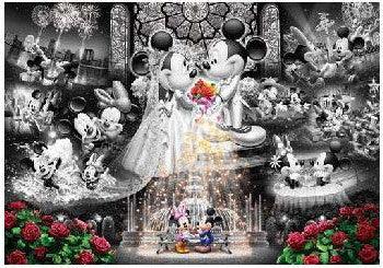 VR-66776 Tenyo Puzzle Disney Mickey & Minnie Forever Promise Wedding Dream Frost Art Puzzle 1,000 pieces - Tenyo - Titan Pop Culture
