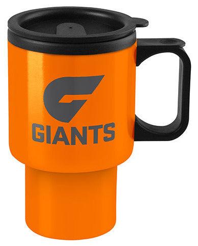 VR-68476 AFL Coffee Mug Travel Mug Handled Greater Western Sydney Giants GWS - Licensing Essentials - Titan Pop Culture