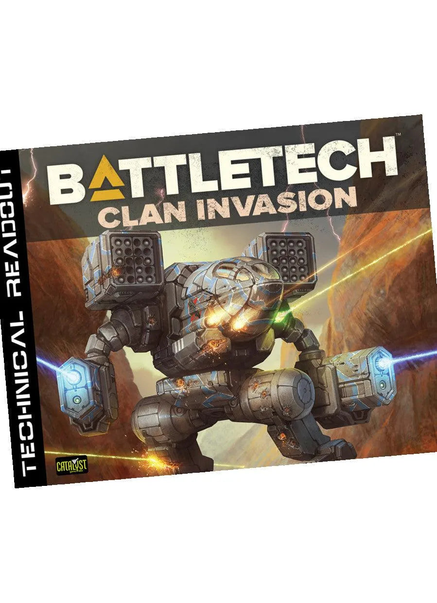 VR-74453 Battletech Technical Readout Clan Invasion - Catalyst Game Labs - Titan Pop Culture