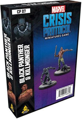 VR-76874 Marvel Crisis Protocol Black Panther and Killmonger - Atomic Mass Games - Titan Pop Culture